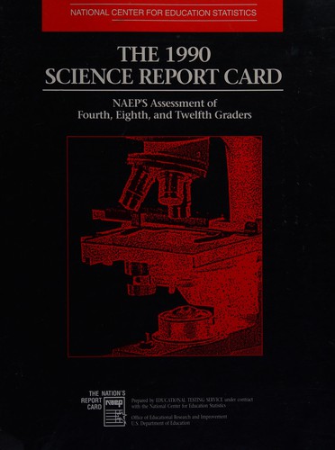 Cover for The 1990 science report card 