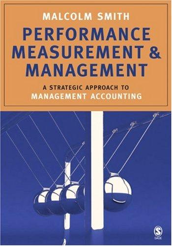 Cover for Performance measurement & management