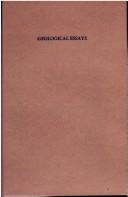 Cover for Geological essays
