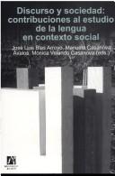 Cover for Discurso y sociedad