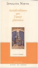 Cover for Antiafrodisiaco per l'amor platonico