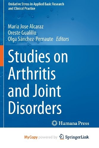 Cover for Studies on Arthritis and Joint Disorders
