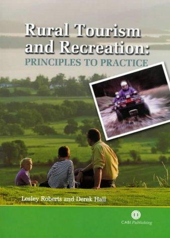Cover for Rural Tourism and Recreation
