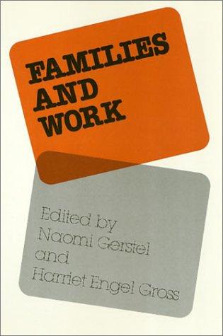 Cover for Families and work