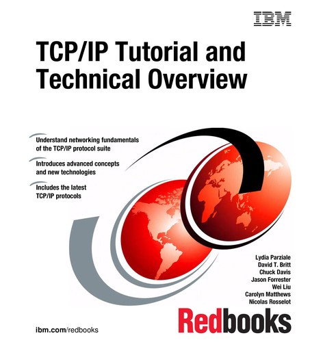 Cover for TCP/IP tutorial and technical overview