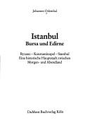 Cover for Istanbul, Bursa und Edirne