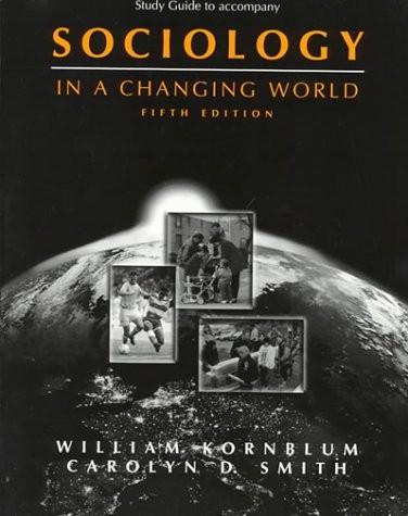 Cover for Sociology In a Changing World