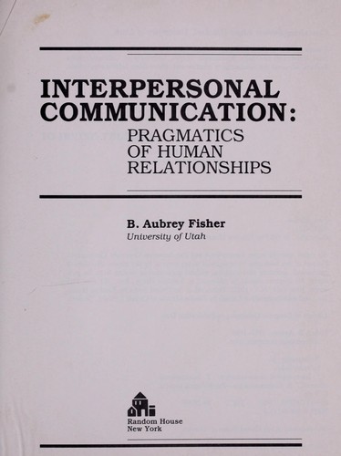 Cover for Interpersonal Communication