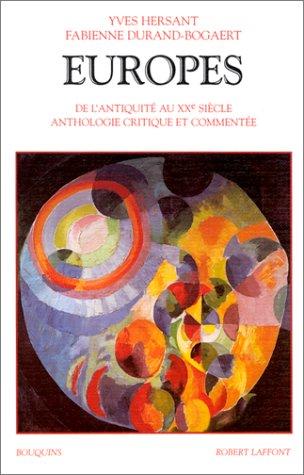 Cover for Europes - De l'Antiquité au XXe siècle 