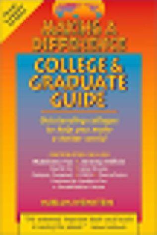 Cover for Making a Difference College and Graduate Guide (Making a Difference)