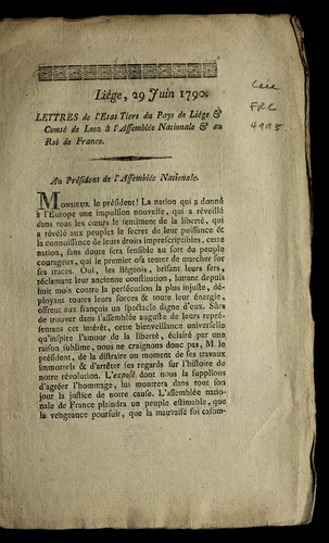 Cover for ... Lettres