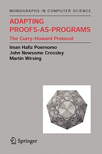 Cover for Adapting Proofs-as-Programs