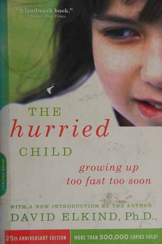 Cover for The hurried child
