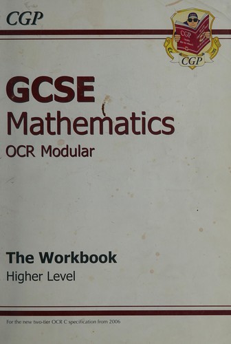 Cover for GCSE Mathematics OCR Modular