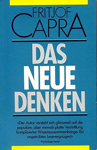 Cover for Das neue Denken by Capra, Fritjof