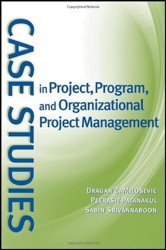 Cover for Case studies in project, program, and organizational project management