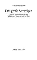 Cover for Das grosse Schweigen