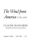 Cover for The wind from America, 1778-1781