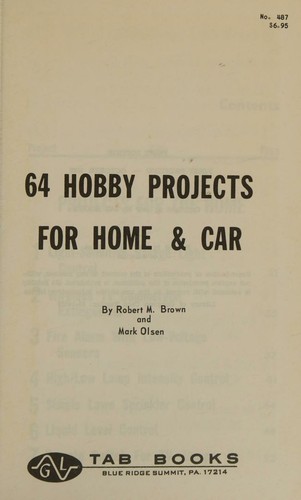 Cover for 64 hobby projects for home & car