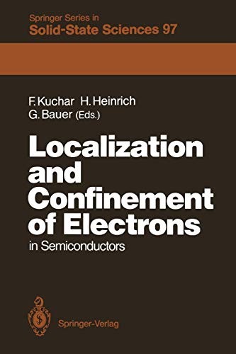 Cover for Localization and Confinement of Electrons in Semiconductors