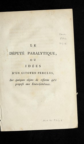 Cover for Le de pute  paralytique