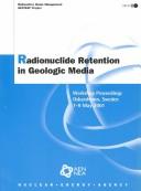 Cover for Radionuclide retention in geologic media