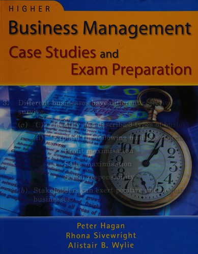 Cover for Higher Business Management Case Studies and Exam Preparation