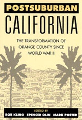 Cover for Postsuburban California