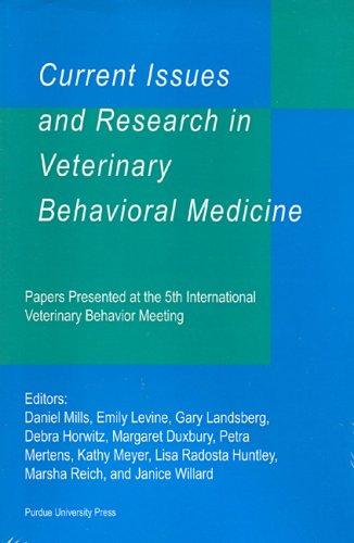 Cover for Current Issues and Research in Veterinary Behavioral Medicine