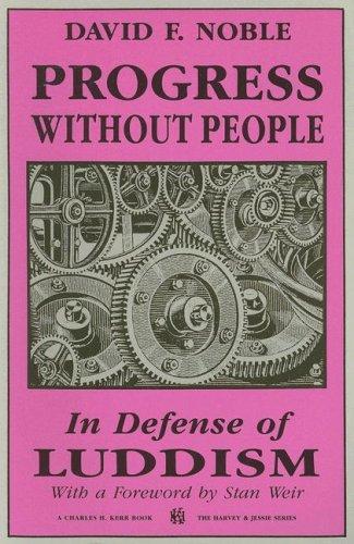 Cover for Progress without people