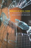 Cover for Research as social change