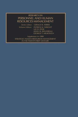 Cover for Strategic Human Resources Management in the Twenty-First Century (Research in Personnel and Human Resources Management)