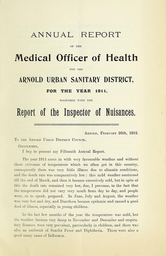 Cover for [Report 1911]