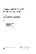 Cover for NATO and security in the seventies
