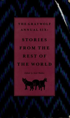 Cover for The Graywolf annual six
