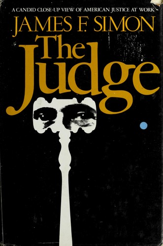 Cover for The judge