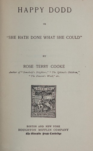 Cover for Happy Dodd