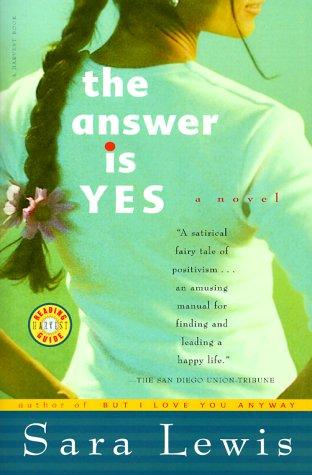 Cover for The Answer Is Yes
