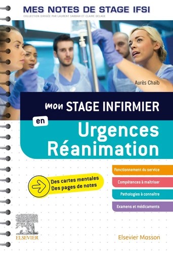 Cover for Mon stage infirmier en urgences-réanimation