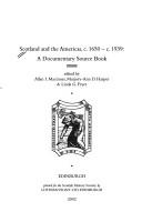 Cover for Scotland and the Americas, c. 1650 - c. 1939
