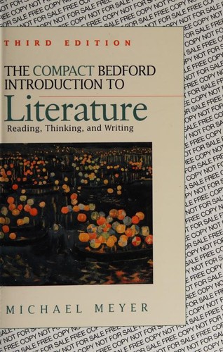 Cover for The Compact Bedford Introduction to Literature