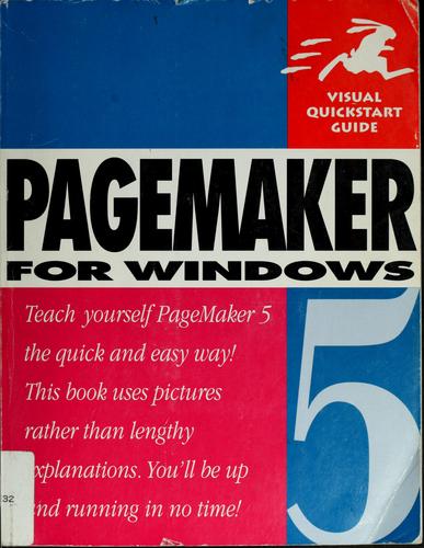 Cover for Pagemaker 5.0 for Windows (Visual QuickStart Guide)