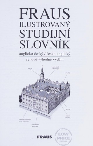 Cover for Fraus Illustrated English-Czech and Czech-English Study Dictionary