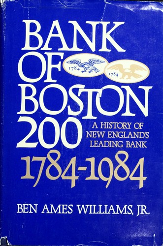 Cover for Bank of Boston 200