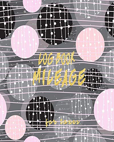 Cover for Mileage Log Book for Taxes