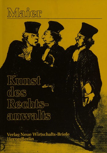 Cover for Kunst des Rechtsanwalts