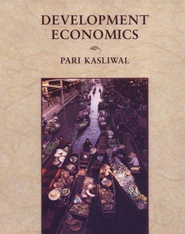 Cover for Introduction to development economics