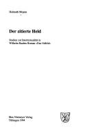 Cover for Der zitierte Held