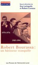 Cover for Robert Bourassa