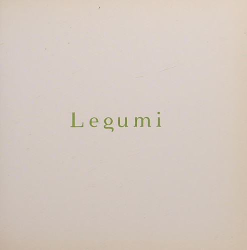 Cover for Legumi